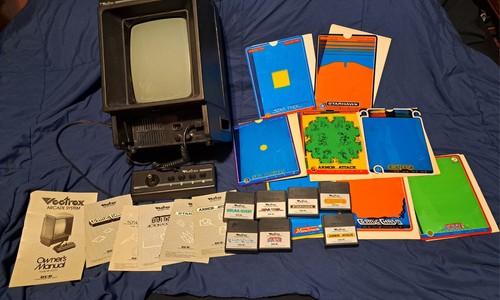 1982 vectrex console - 1982,
