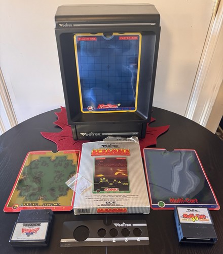 Vectrex arcade system - vectrex, w/games